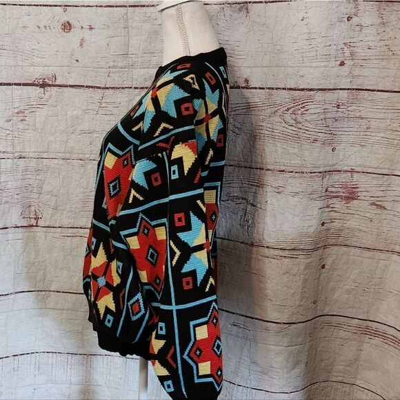 1980's Tyrolia by Head 80's Crosby Wool Blend Ski Sweater Size Medium - Picture 3 of 5